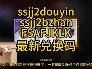 《生死狙击2》2022年最新兑换码大全及礼包码汇总，全面更新，不容错过