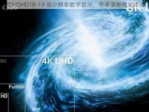 HDHDHD18-19 高分辨率数字显示，带来清晰视觉体验