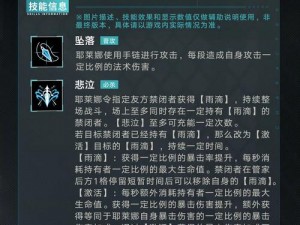 无期迷途7月17日新狂级禁闭者揭秘：狂级角色详细介绍