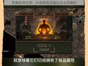 笑傲乾坤手游：外观系统功能玩法全面解析