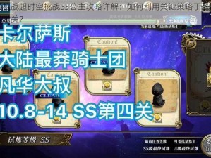 梦幻模拟战超时空挑战S3公主攻略详解：如何利用关键策略于圣诞节前夕轻松过关？