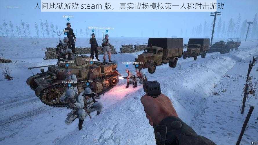 人间地狱游戏 steam 版，真实战场模拟第一人称射击游戏