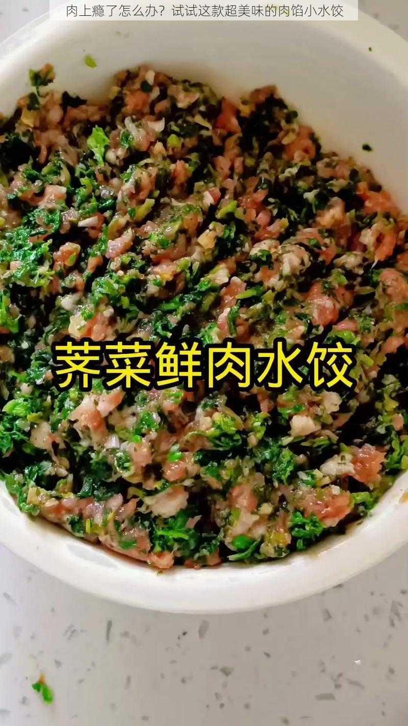 肉上瘾了怎么办？试试这款超美味的肉馅小水饺