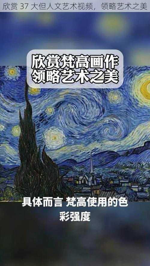 欣赏 37 大但人文艺术视频，领略艺术之美