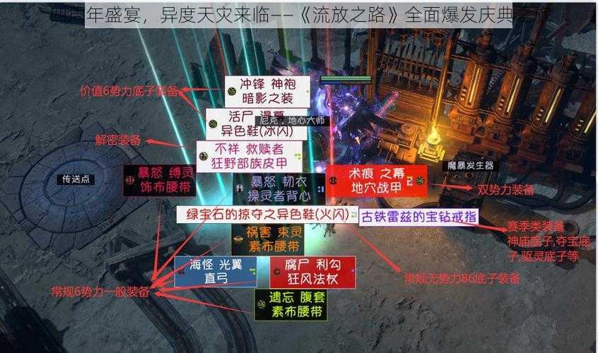 四周年盛宴，异度天灾来临——《流放之路》全面爆发庆典之旅