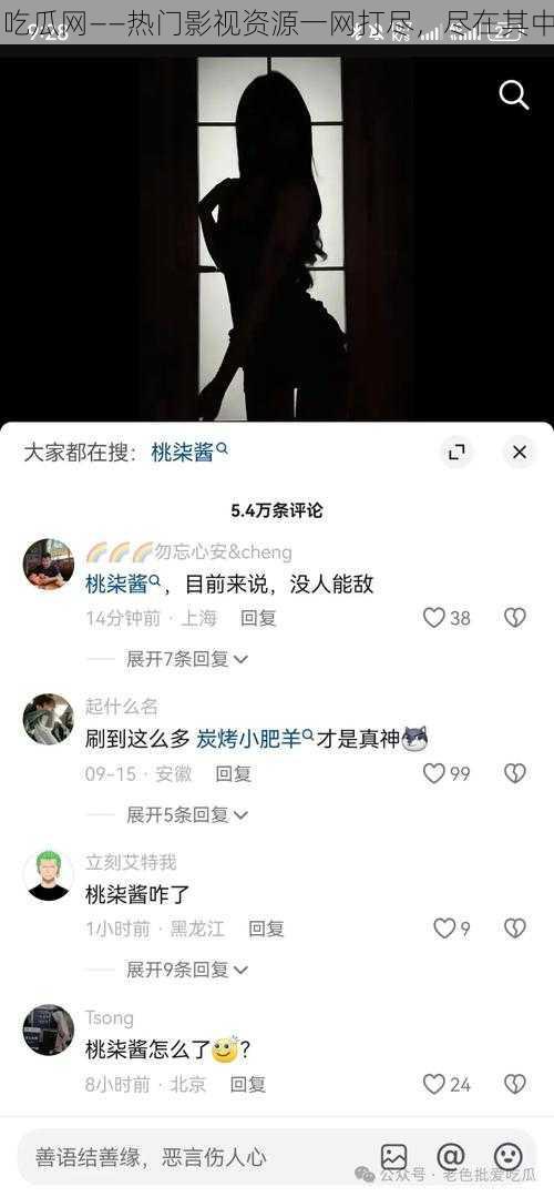 吃瓜网——热门影视资源一网打尽，尽在其中