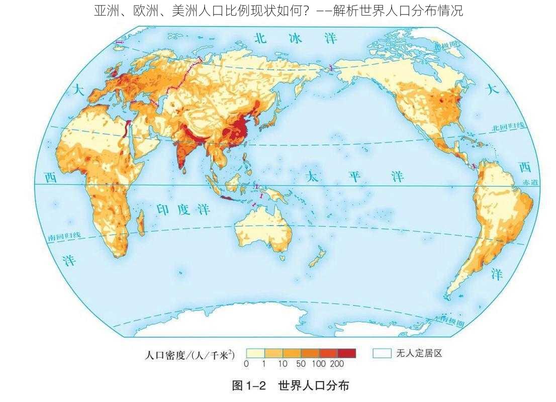 亚洲、欧洲、美洲人口比例现状如何？——解析世界人口分布情况