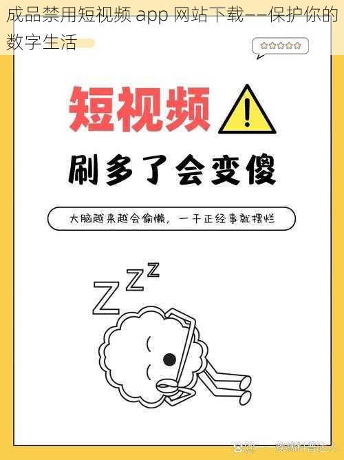 成品禁用短视频 app 网站下载——保护你的数字生活