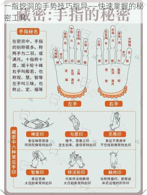 一指挖洞的手势技巧指导——快速掌握的秘密工具