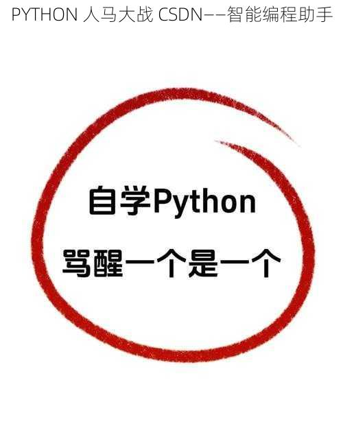 PYTHON 人马大战 CSDN——智能编程助手