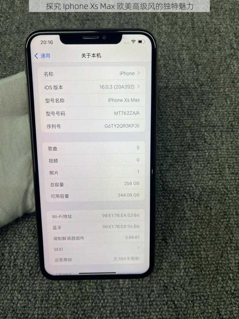 探究 Iphone Xs Max 欧美高级风的独特魅力