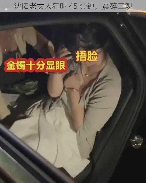 沈阳老女人狂叫 45 分钟，震碎三观