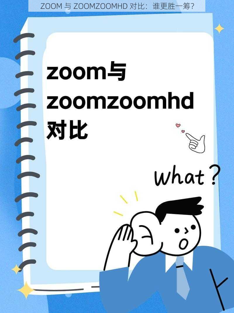 ZOOM 与 ZOOMZOOMHD 对比：谁更胜一筹？