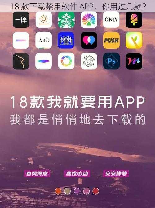 18 款下载禁用软件 APP，你用过几款？