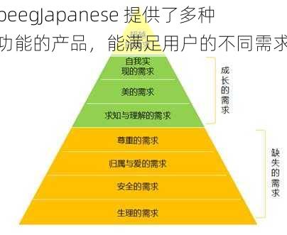 beegJapanese 提供了多种功能的产品，能满足用户的不同需求