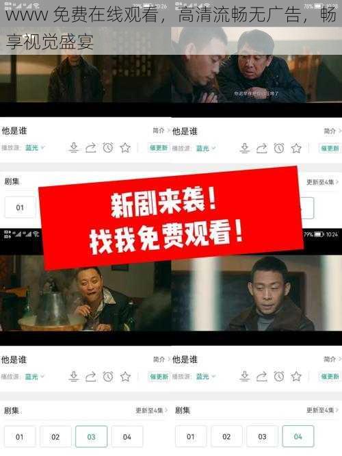 www 免费在线观看，高清流畅无广告，畅享视觉盛宴