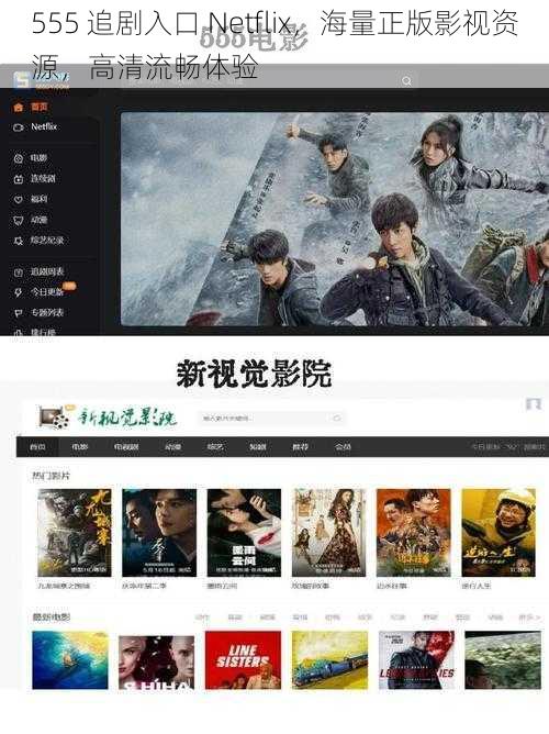 555 追剧入口 Netflix，海量正版影视资源，高清流畅体验