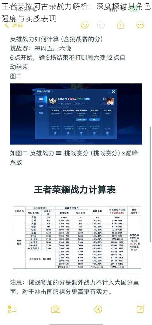 王者荣耀阿古朵战力解析：深度探讨其角色强度与实战表现