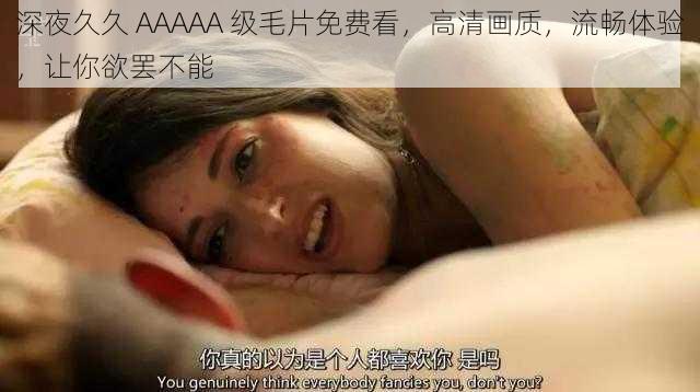 深夜久久 AAAAA 级毛片免费看，高清画质，流畅体验，让你欲罢不能