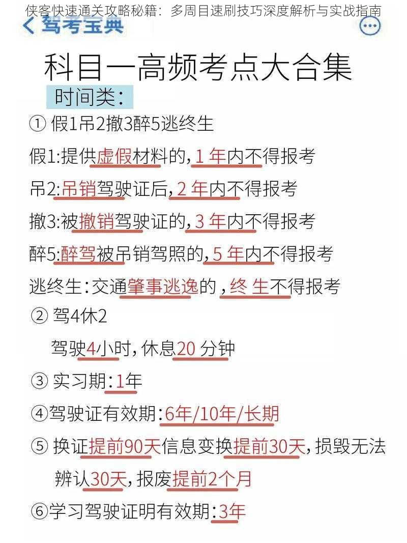 侠客快速通关攻略秘籍：多周目速刷技巧深度解析与实战指南