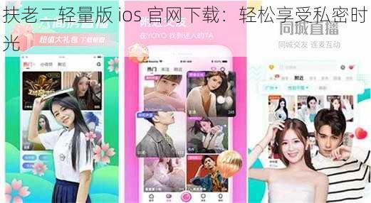 扶老二轻量版 ios 官网下载：轻松享受私密时光