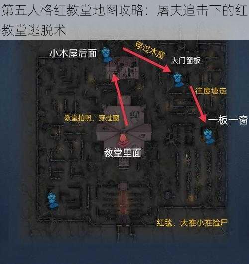 第五人格红教堂地图攻略：屠夫追击下的红教堂逃脱术