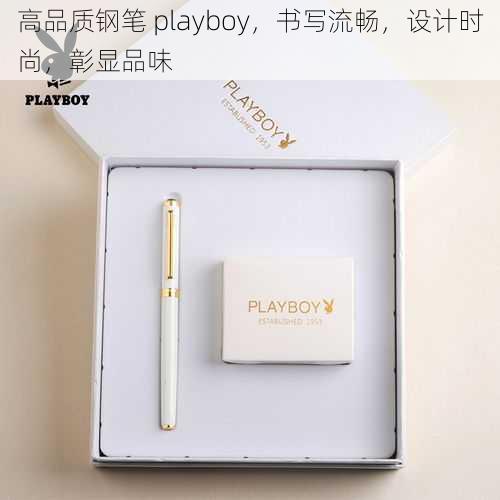 高品质钢笔 playboy，书写流畅，设计时尚，彰显品味