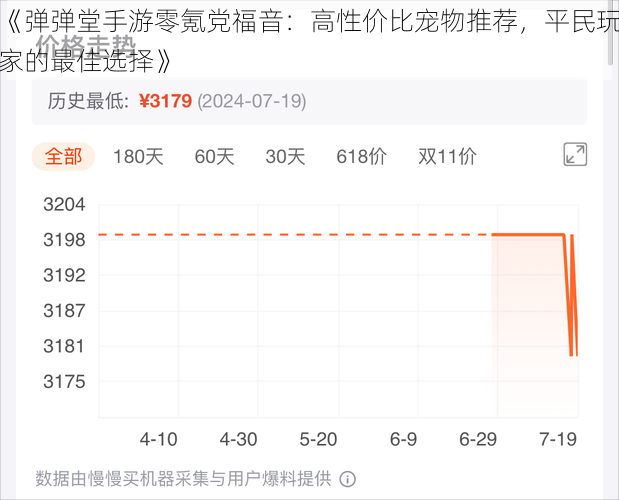 《弹弹堂手游零氪党福音：高性价比宠物推荐，平民玩家的最佳选择》