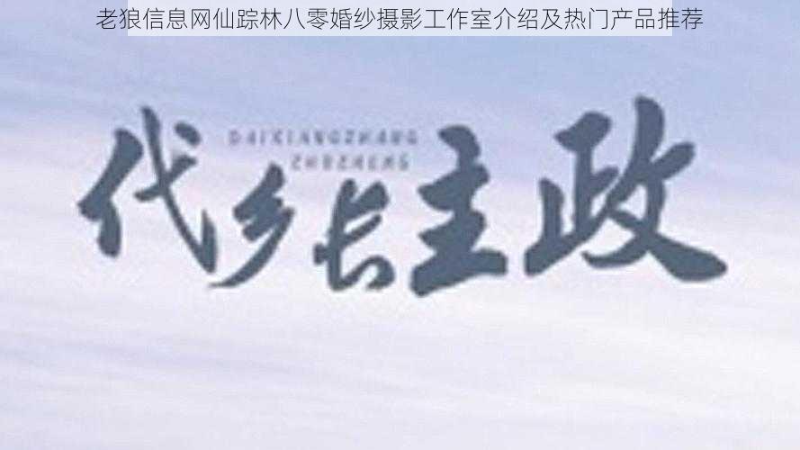 老狼信息网仙踪林八零婚纱摄影工作室介绍及热门产品推荐