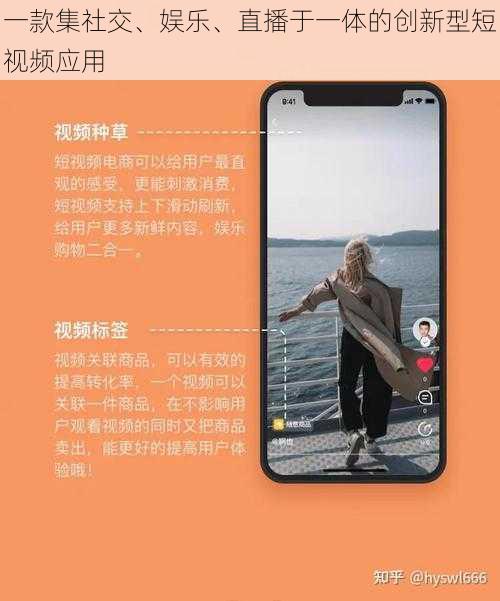 一款集社交、娱乐、直播于一体的创新型短视频应用
