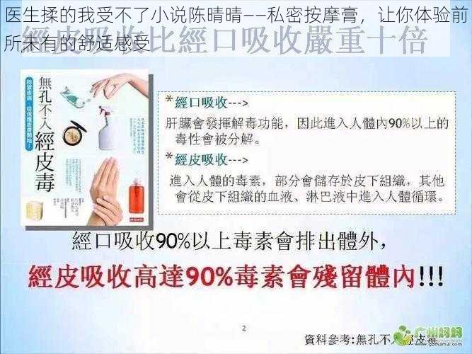 医生揉的我受不了小说陈晴晴——私密按摩膏，让你体验前所未有的舒适感受