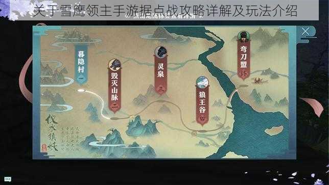 关于雪鹰领主手游据点战攻略详解及玩法介绍