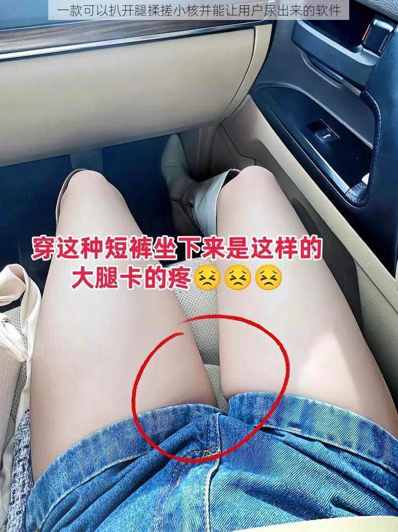 一款可以扒开腿揉搓小核并能让用户尿出来的软件