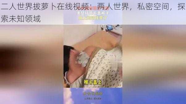 二人世界拔萝卜在线视频：两人世界，私密空间，探索未知领域