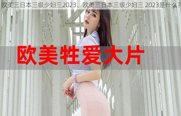 欧美三日本三级少妇三2023、欧美三日本三级少妇三 2023是什么？