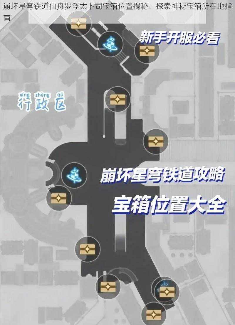 崩坏星穹铁道仙舟罗浮太卜司宝箱位置揭秘：探索神秘宝箱所在地指南