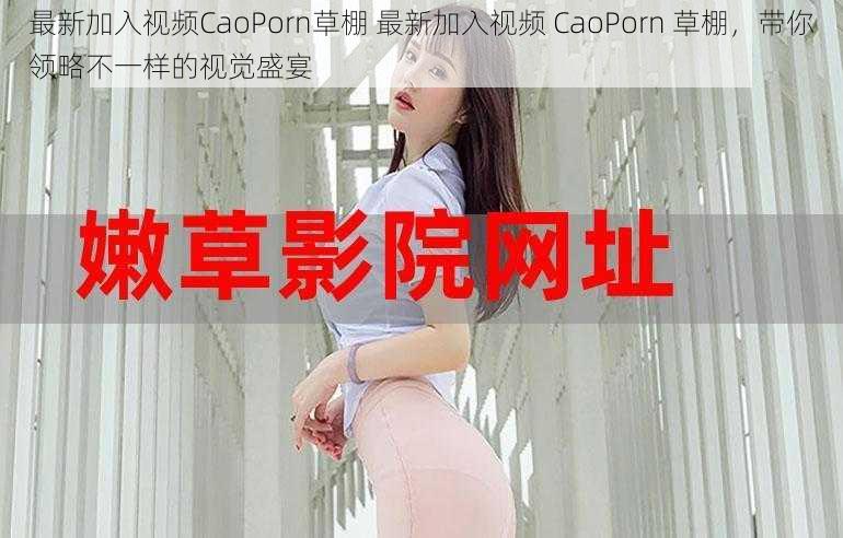 最新加入视频CaoPorn草棚 最新加入视频 CaoPorn 草棚，带你领略不一样的视觉盛宴