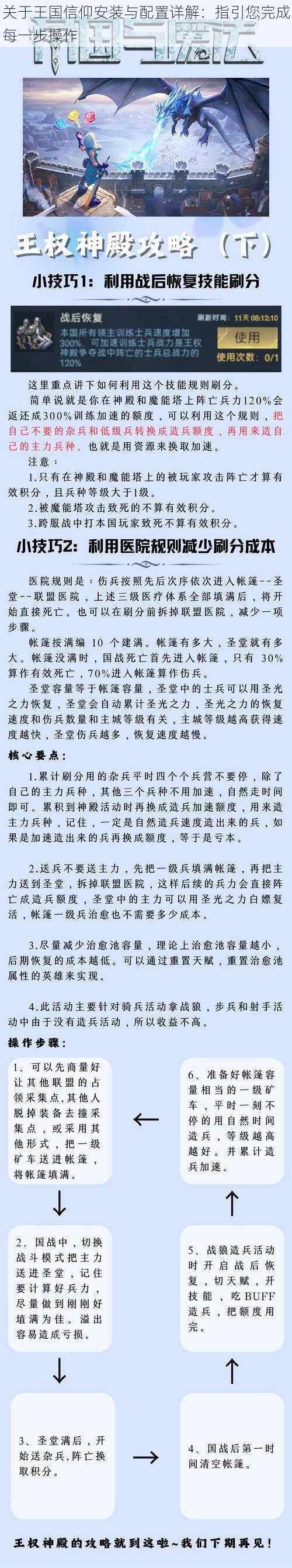 关于王国信仰安装与配置详解：指引您完成每一步操作