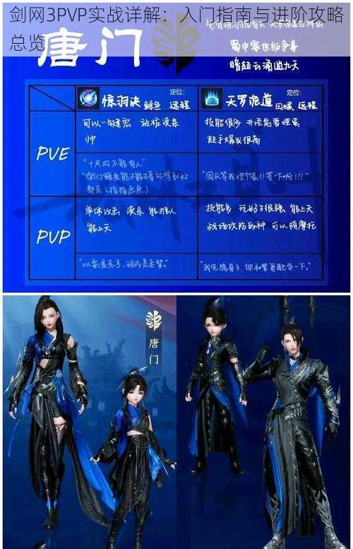 剑网3PVP实战详解：入门指南与进阶攻略总览